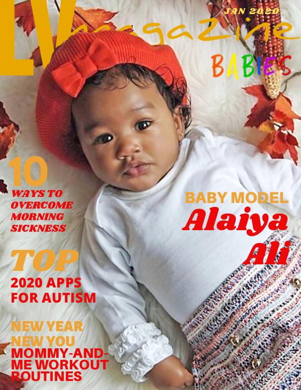 LV Magazine Kids Babies 2020 Alaiya Ali