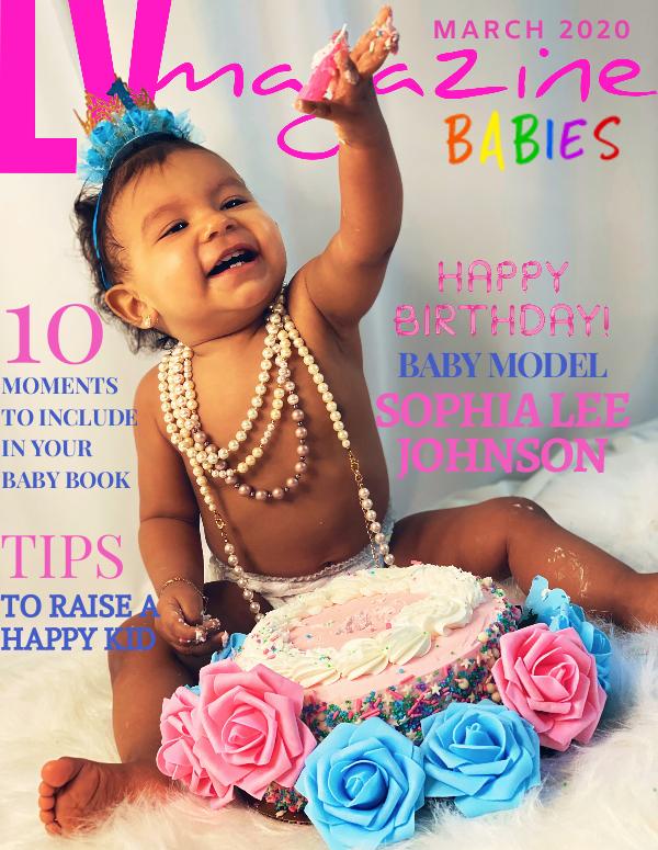 LV Magazine Kids March 2020 Cover Sophia Lee Johnson