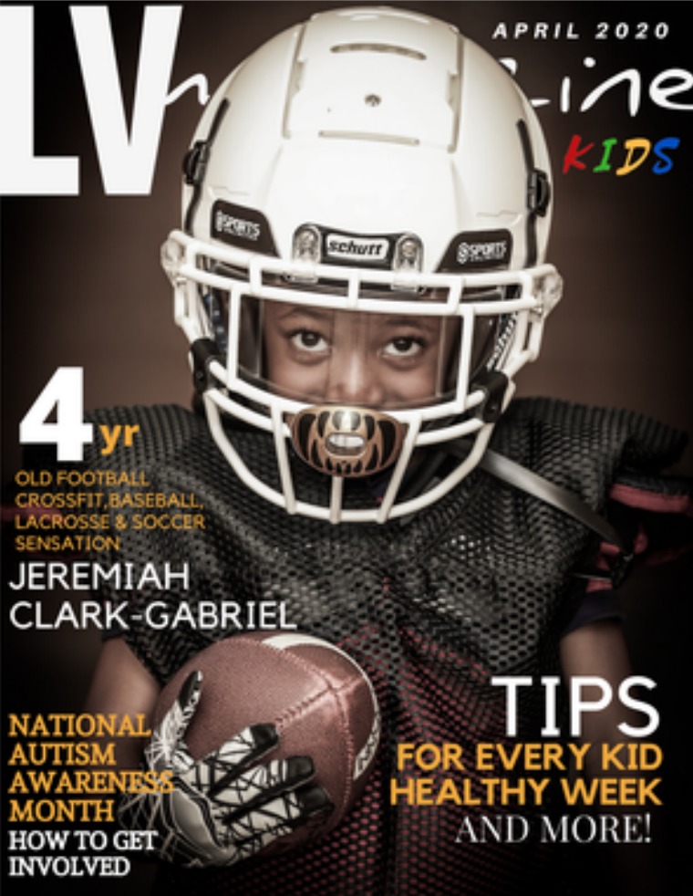 LV Magazine Kids April 2020 - Jeremiah Clark-Gabriel