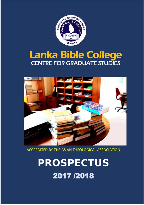 Prospect 2017 LBC / Centre for Graduate studies