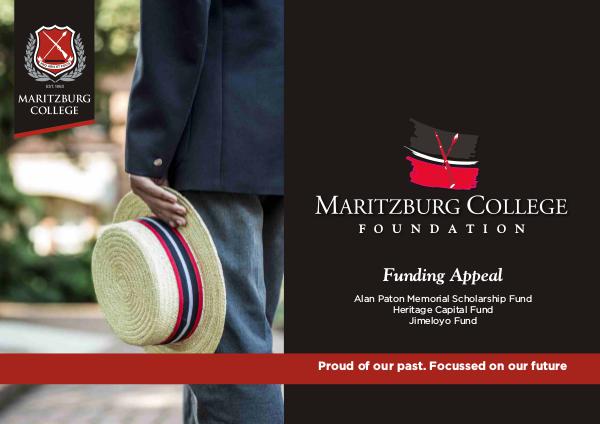Maritzburg College Foundation - funding appeal Prospectus