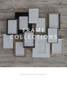 Brooke Price Photography Studio Magazine Frame Collection Catalog