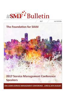 itSMFA 2017 July Bulletin