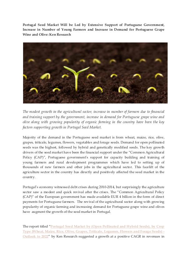 Ken Research - Competition Portugal Seed Industry