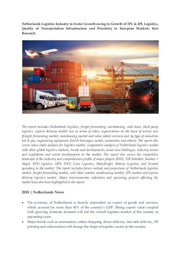 Ken Research - Netherlands Logistics Market