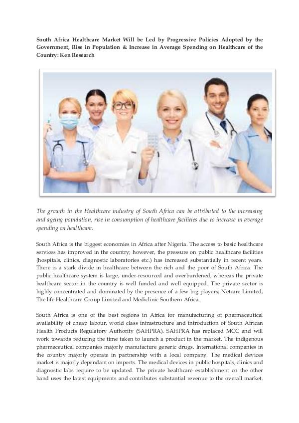 Ken Research - South Africa Healthcare Market