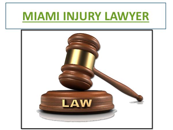 Miami Accident Lawyer Miami Injury Lawyer
