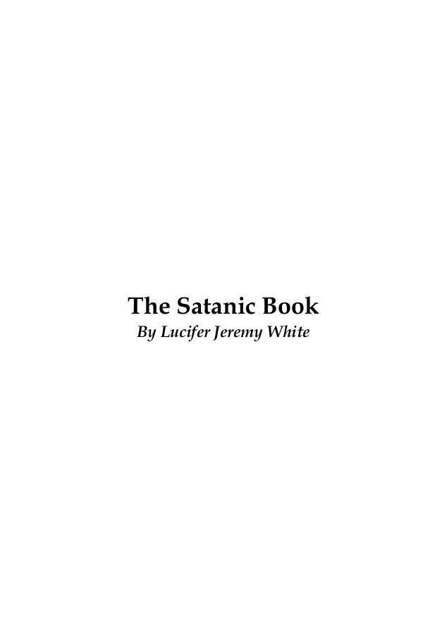The Satanic Book TheSatanicBook