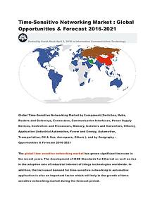 Global Time-Sensitive Networking Market  (2016-2021)