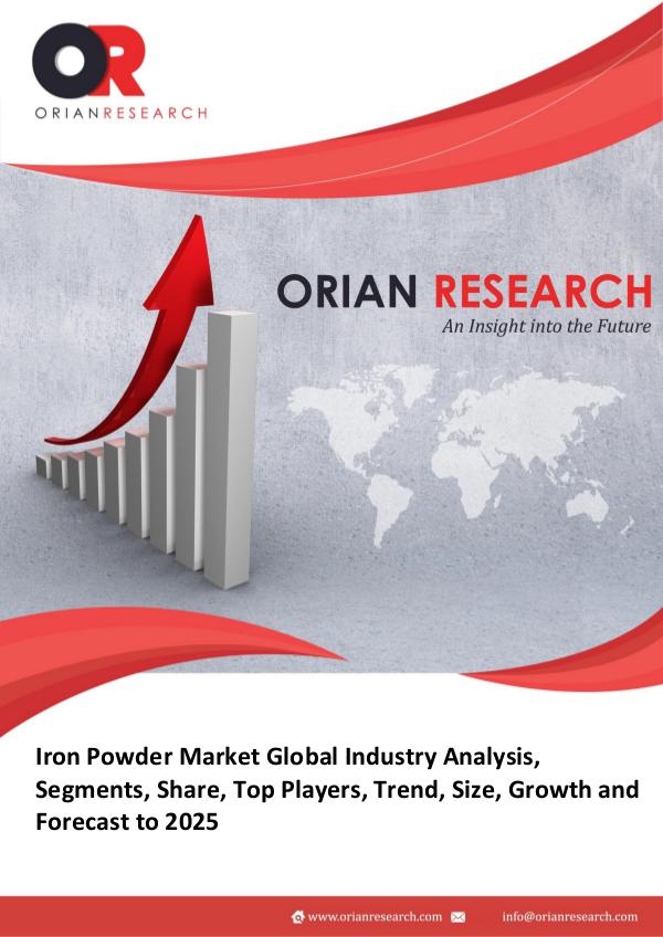 Iron Powder Market Global Iron Powder Market Research Report 2018