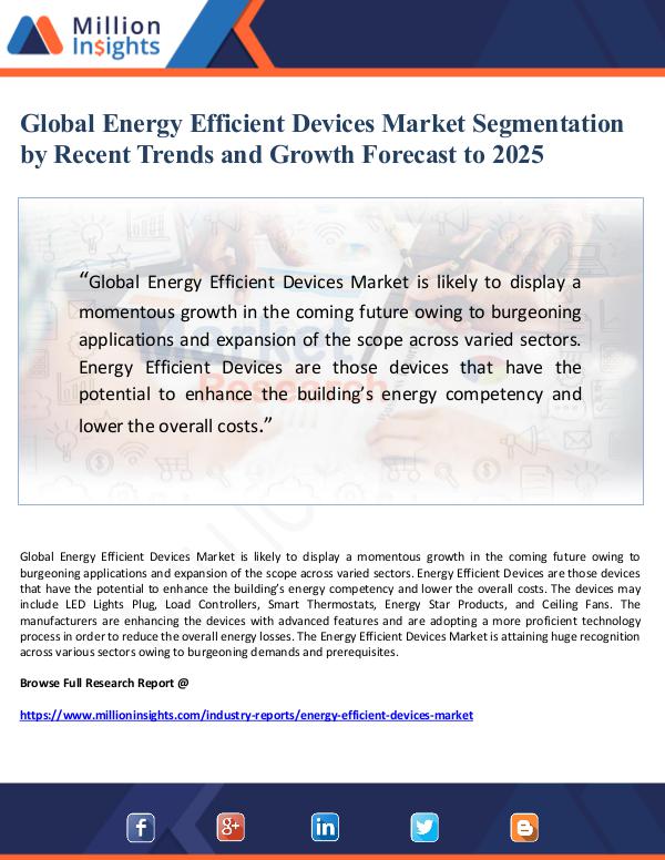 Market Giant Global Energy Efficient Devices Market Segmentatio