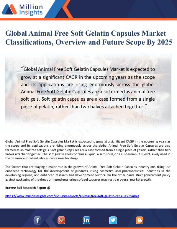 Global Animal Free Soft Gelatin Capsules Market Cl