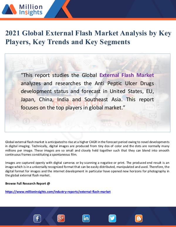 2021 Global External Flash Market Analysis by Key