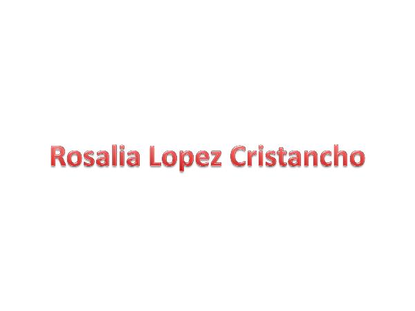 rosalia Álbum 1  año ROSALIA