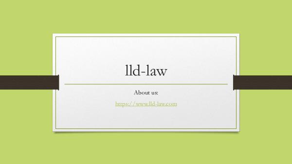 lld-law presentation 2017 lldlaw_presentation_2017