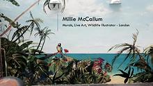 Millie McCallum – Murals, Live Art, Wildlife Illustrator, London