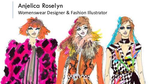 Anjelica Roselyn - Womenswear Designer & Fashion Illustrator, London Anjelica Roselyn