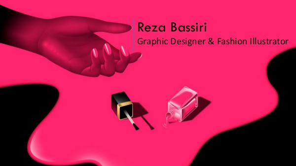 Reza Bassiri - Graphic Designer & Fashion Illustrator, Paris Reza Bassiri