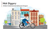 Nick Diggory - Children's Book Illustrator & Character Designer