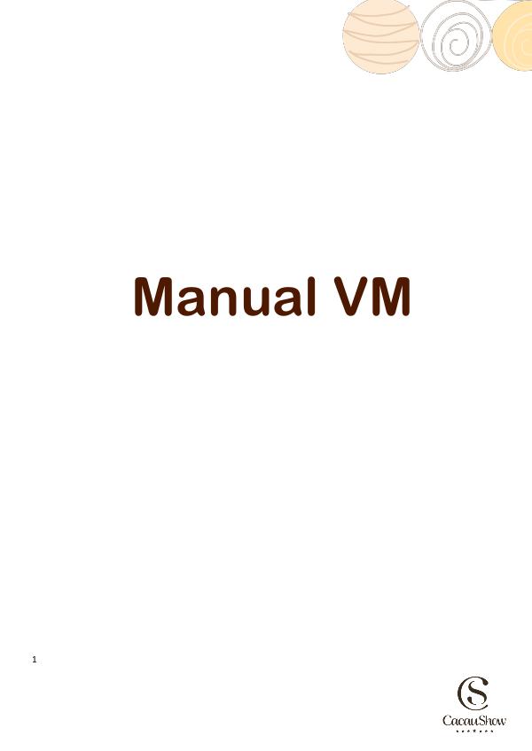 Manuais Cacau Show II - Manual VM_Atualizado Ago 2017