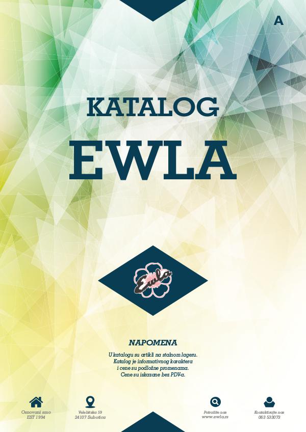 Ewla Katalog 2017 KATALOG 2017 SPOJENO