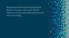 Automotive Electronic Control Unit Market Forecast, 2016-2024