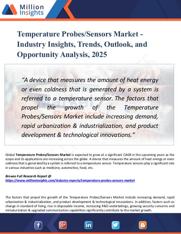 Market Research Analysis Temperature Probes-Sensors Market Report 2025