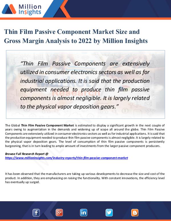 Market Share's Thin Film Passive Component Market Size 2022