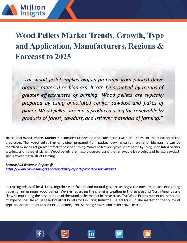 Wood Pellets Market Trends, Growth, Type 2025