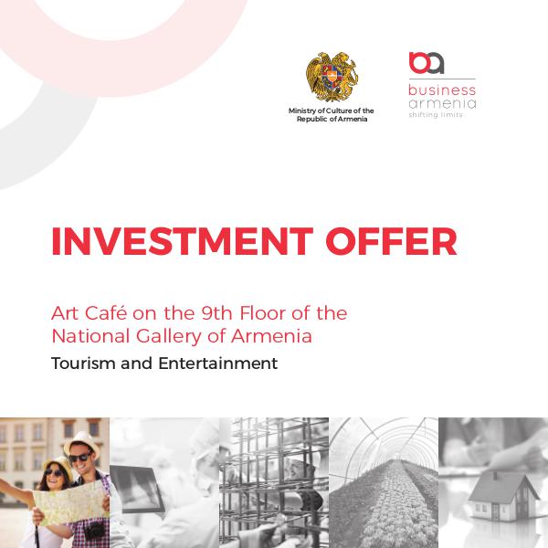 Investment Projects, Business Armenia Art Café on the 9th Floor of the NG of Armenia
