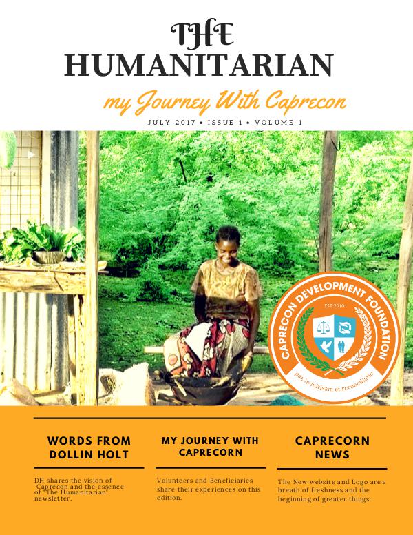 The Humanitarian new newsletter