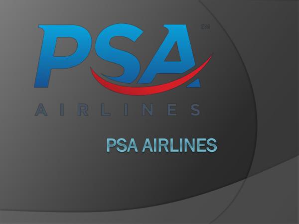 PSA airlines reservation Presentation1
