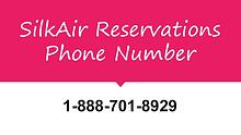 silkair reservation number 1-888-206-5328
