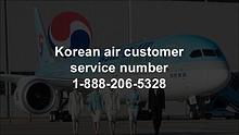 Korean air customer service number 1-888-206-5328