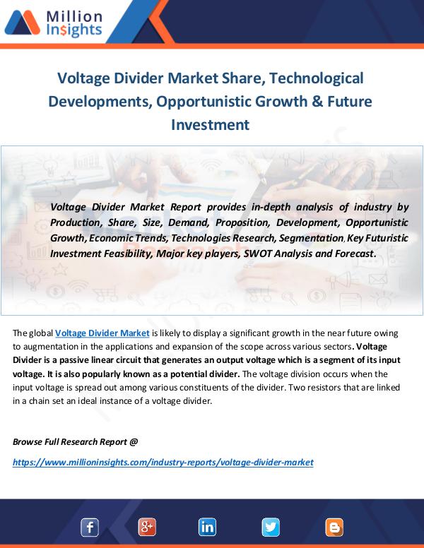Industry and News Voltage Divider Market