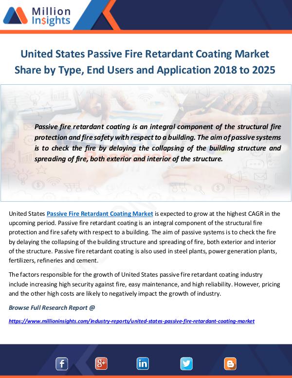 Industry and News Passive Fire Retardant Coating Market