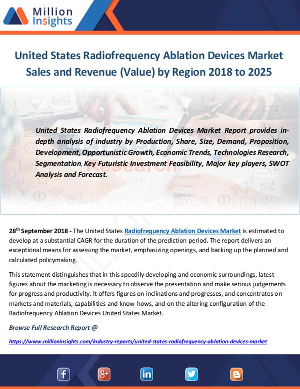 Industry and News US Radiofrequency Ablation Devices Market