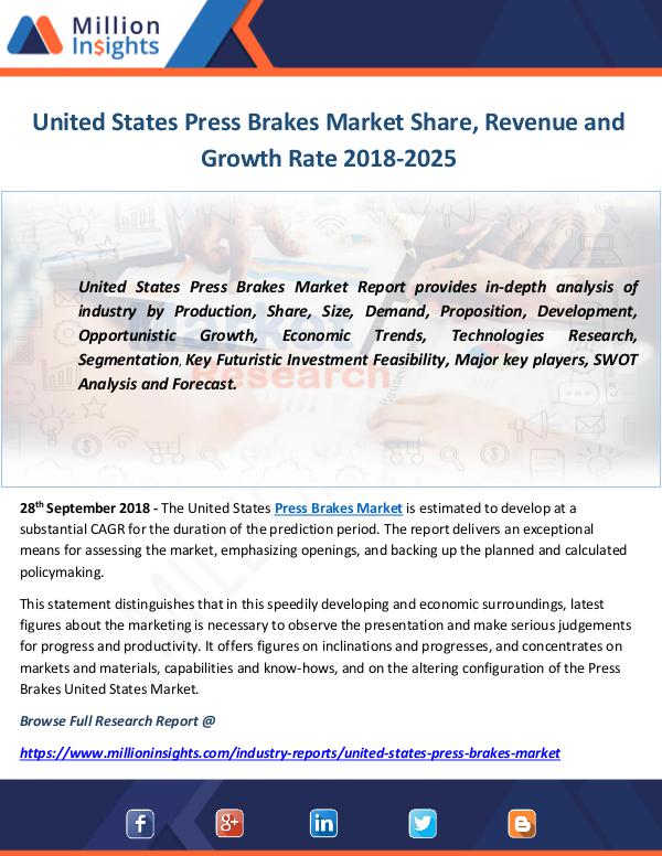 United States Press Brakes Market