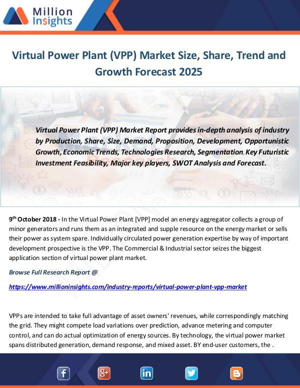 Industry and News Virtual Power Plant (VPP) Market