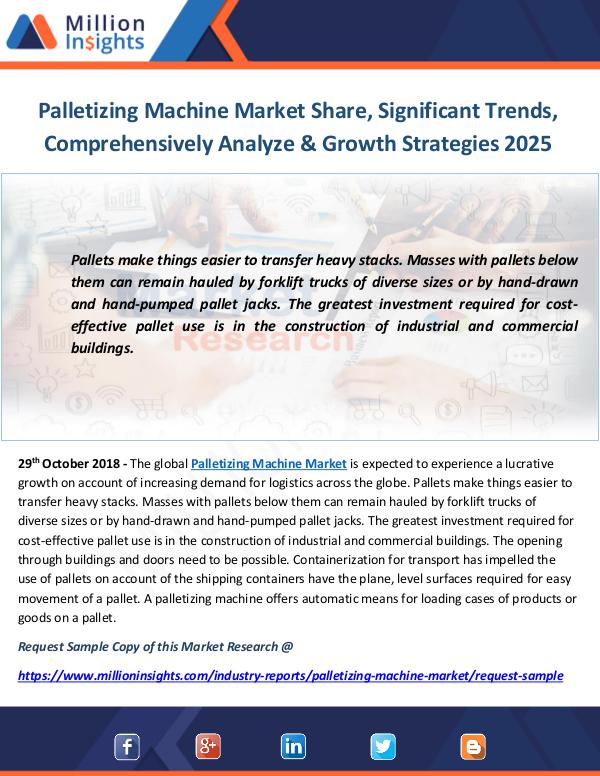 Palletizing Machine Market
