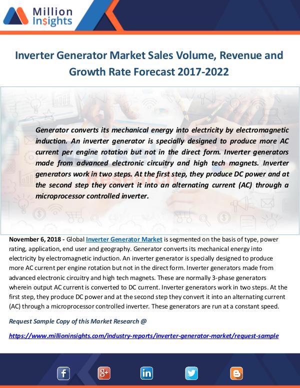 Industry and News Inverter Generator Market