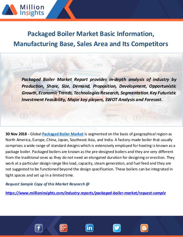 Industry and News Packaged Boiler Market