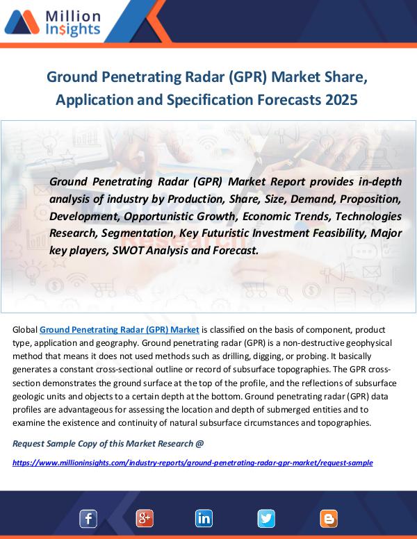 Industry and News Ground Penetrating Radar (GPR) Market
