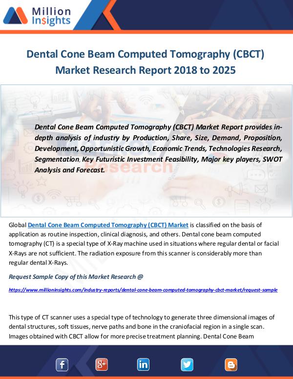 Industry and News Dental Cone Beam Computed Tomography (CBCT) Market