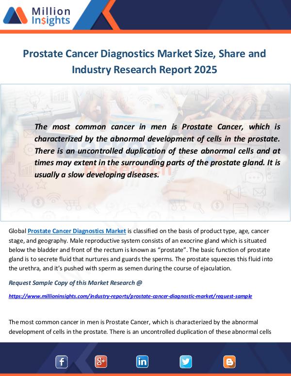 Prostate Cancer Diagnostics Market