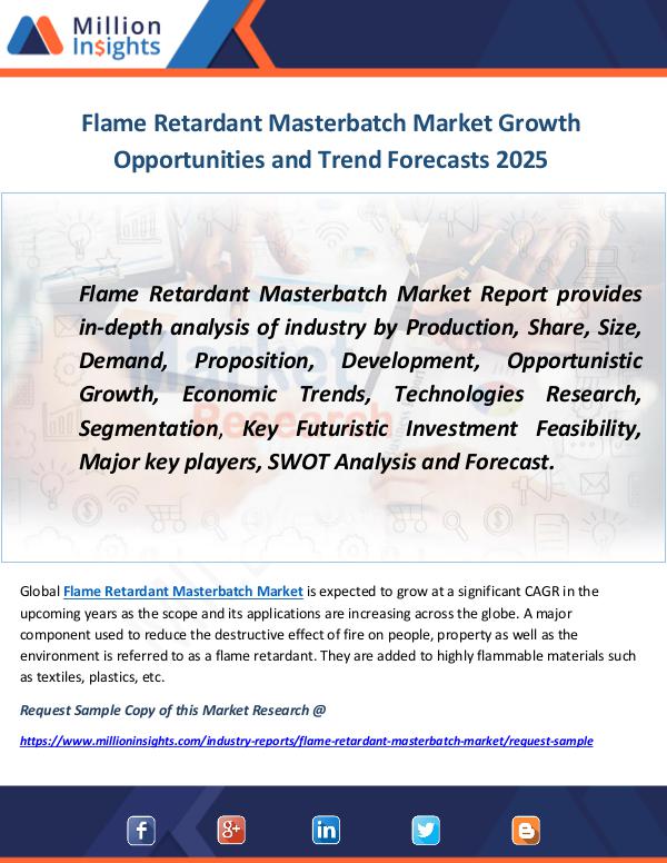 Industry and News Flame Retardant Masterbatch Market