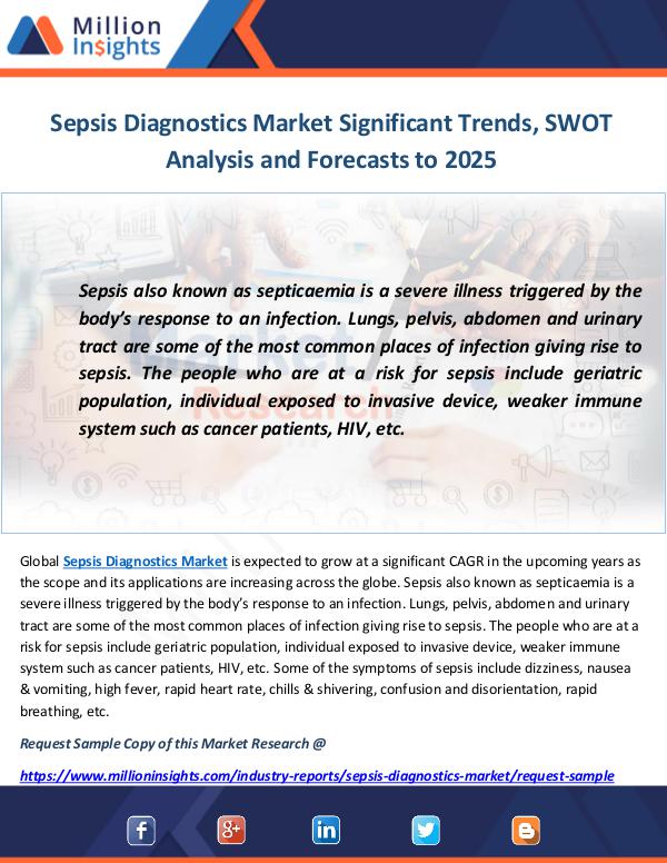 Industry and News Sepsis Diagnostics Market
