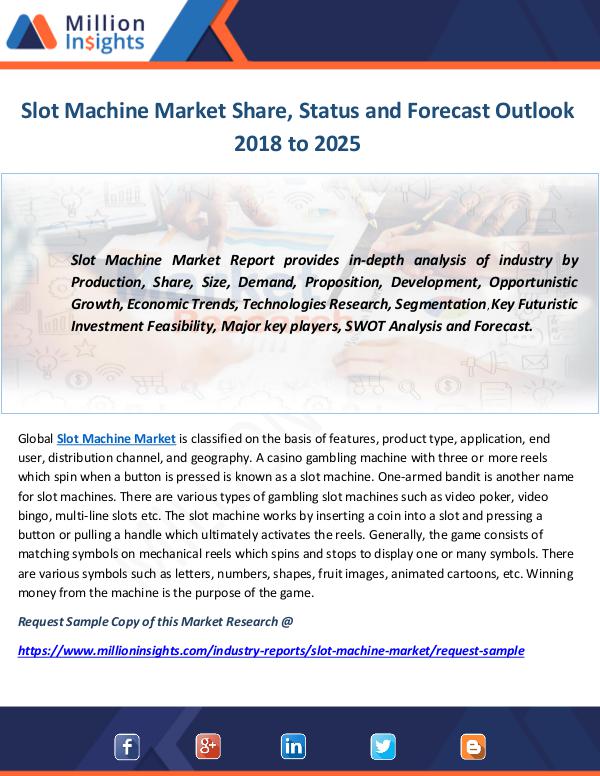 Industry and News Slot Machine Market