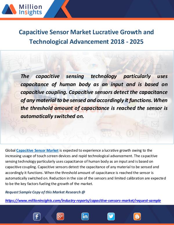 Industry and News Capacitive Sensor Market