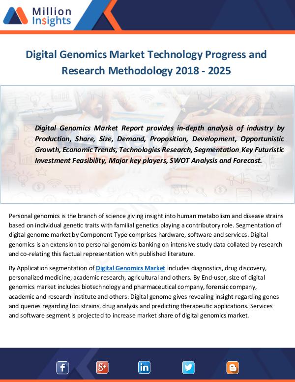 Digital Genomics Market